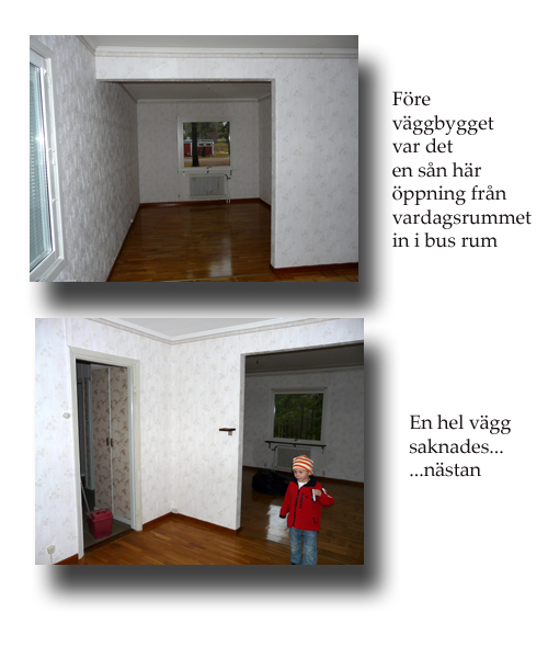 vägg före