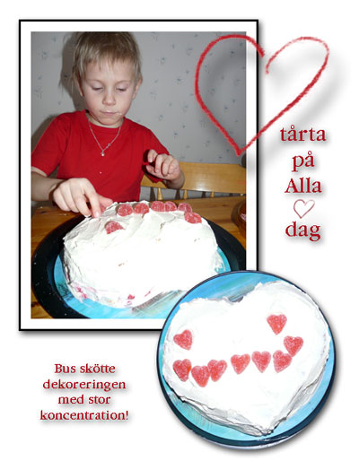 hjärtetårta
